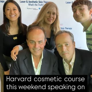 Wonderful weekend of learning in Boston at the annual Harvard aesthetic dermatology course. Thank yo