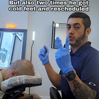 My patient drove 4 hours from Windsor (that's right next to Detroit) to my studio in Toronto—2 times