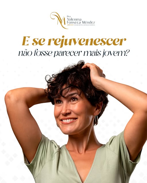Muitas vezes, o que buscamos é voltar a enxergar no espelho uma aparência mais descansada, saudável 