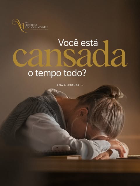Cansaço virou parte da sua rotina?

Acordar cansada e passar o dia sem disposição não deveria ser al