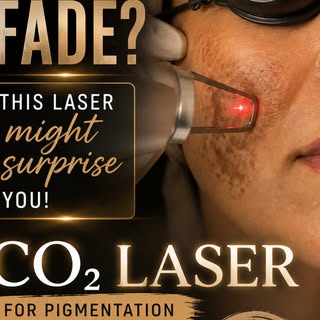 When pigmentation is stubborn and topical treatments aren’t enough, fractional CO₂ laser can be one 