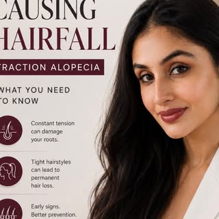 That tight ponytail, bun or braid you wear regularly could be putting constant tension on your hair 