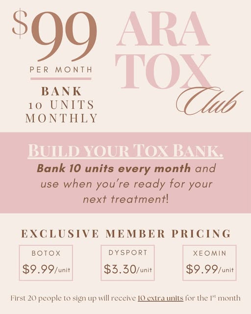 PSA: in case y’all forgot…we have a Tox Club 👀

And if tox is already part of your routine, this is