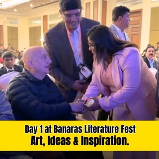 Day 1 of Banaras Lit Fest 4.0 was nothing short of magical! ✨📚

The day unfolded with inspiring con