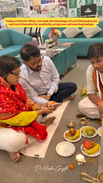 🙏✨ Blessings, Gratitude & New Beginnings.

Today, we came together for Vishwakarma Puja with gratit