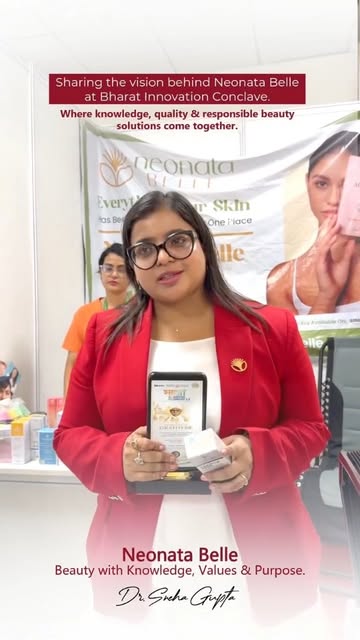A vision that goes beyond skincare. 💚

During my visit to the Bharat Innovation Conclave as a Disti