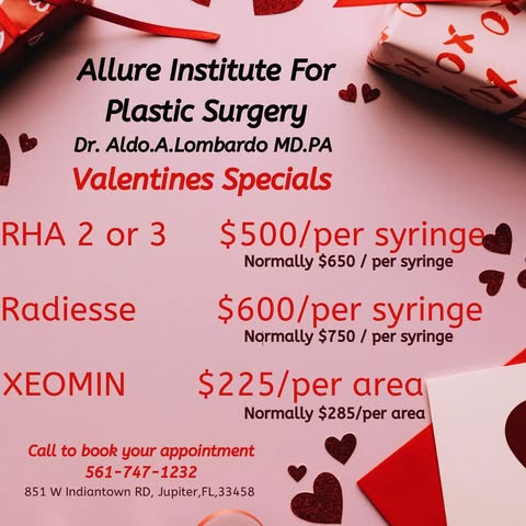 💕 Valentine’s Day Special – Treat Yourself (or Someone You Love)! 💕

💉 Xeomin& Filler Specials 💉