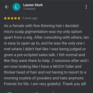 No judgements just life changing work #scalpmicroblading #scalpmicropigmentation #houstonpmu #housto