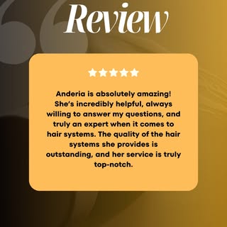 Anderia is absolutely amazing! She’s incredibly helpful, always willing to answer my questions, and 