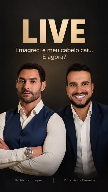 Emagreceu e percebeu que o cabelo começou a cair?

Nesta live, eu e o Dr. Marcelo Lopes explicamos a