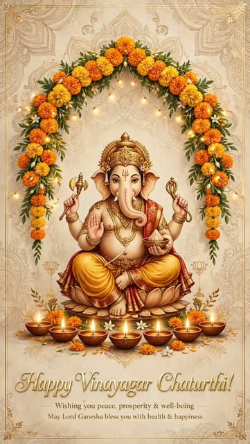 On this auspicious Vinayagar Chaturthi, may Lord Ganesha bless you with wisdom, health, and new begi