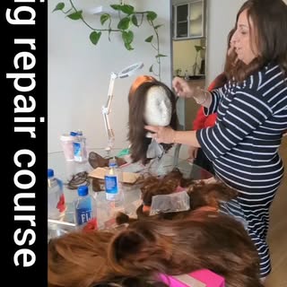 #wigrepairtraining #wigrepairs #wigrepairclass #lacewigrepair #lacewigtraining