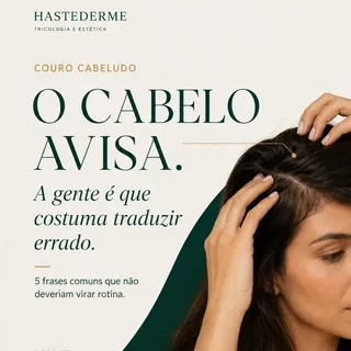 “É só uma coceirinha.”
“É apenas caspa.”
“Deve ser sensibilidade.”

Algumas alterações do couro cabe