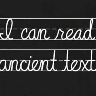 I can read & write 😂