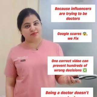 ✨ Doctor by Profession, Educator by Passion.
In a world full of skincare myths and internet advice, 