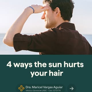 Does your hair change drastically on vacation? 🏖️🕶️
The hot season tends to completely transform t