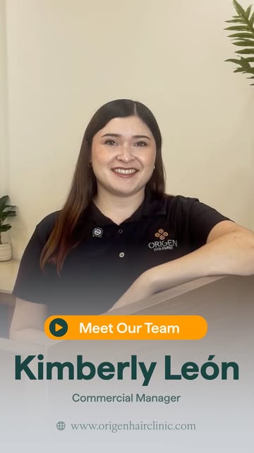 Meet Kimberly León, Patient Coordinator at Origen Hair Clinic! 🤝✨
Kim is here to support you throug