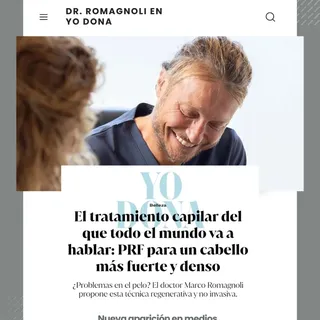 💥 📰 NUEVA APARICIÓN EN MEDIOS: YO DONA

Hoy quiero compartir la última aparición de MR Grupo Clíni