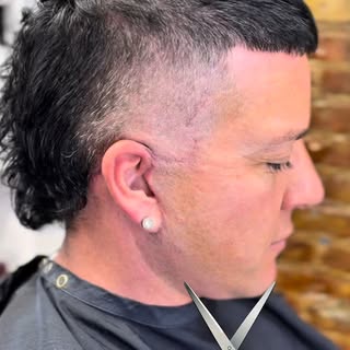 Only a mullet delivers business in the front, party in the back when it’s done right 😉. Come experi