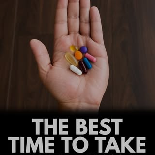 Patients often ask me when to take which vitamins.
Here is your answer.