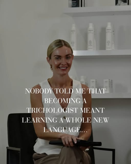 Hair loss can feel like you are learning a whole new language…

I always want you to leave your cons
