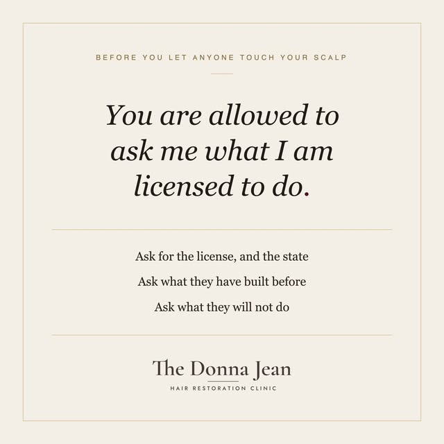 You are allowed to ask me what I am licensed to do.

This field does not make that easy. Anyone can 
