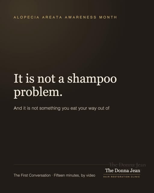 September is Alopecia Areata Awareness Month, so let me name a few things plainly.

Alopecia areata 
