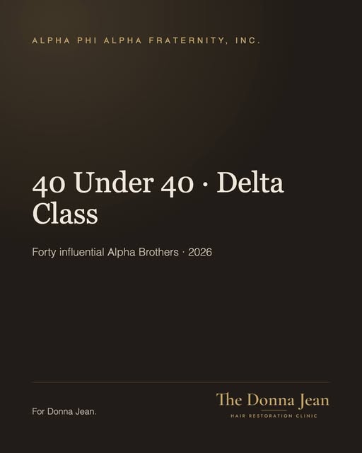 Earlier this summer, I was selected for the Delta Class of Alpha Phi Alpha Fraternity’s 40 Under 40 