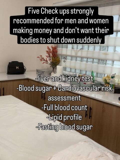don’t wait for your body to “break down” before you investigate it.
The money you’re making is suppo
