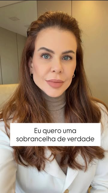 Talvez você não queira uma sobrancelha mais bonita. Talvez você só queira parar de pensar nela todos