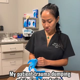 Every. Single. Day!!! Not the trauma dumping part…I actually love hearing my patient’s stories 🥰

#