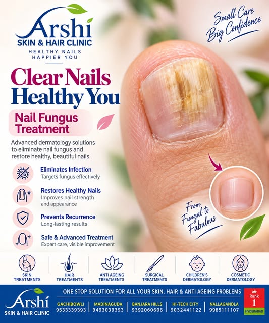 💅 Clear Nails. Healthy You.

Discoloured, thickened or changing nails may sometimes be associated w