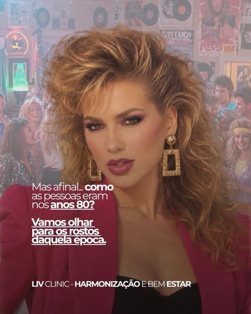 Entramos na trend dos anos 80… mas com um olhar um pouquinho diferente 👀

Décadas se passaram, os r