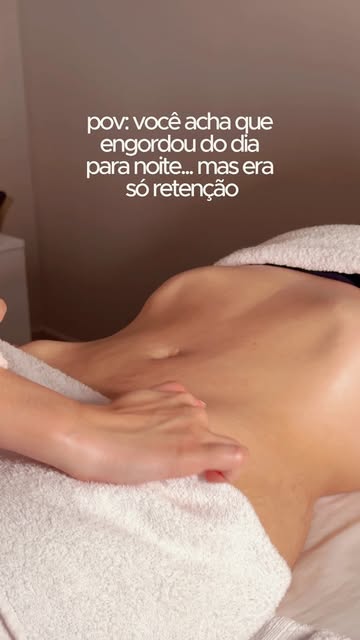 Vamos drenar todo inchaço desse corpo, amiga? ✨🧚‍♀️🤌🏻

Agende seu horário e se sinta mais leve.