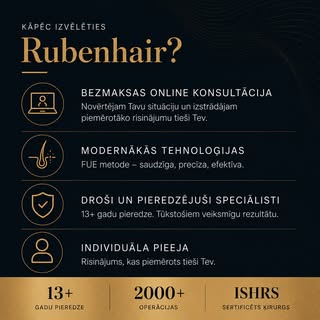 Tavi mati. Tava pārliecība. Mūsu pieredze. ✨

Vai apsver matu transplantāciju, bet nezini, ar ko sāk