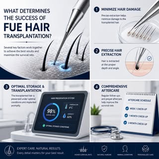 **Hair transplant success isn't about the number of grafts—it's about graft survival. 🌱**

Many peo
