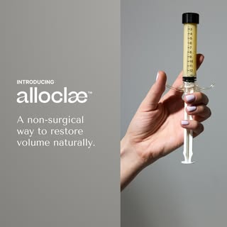 Something new has arrived at Naples Aesthetics. alloClae™ is a new way to restore volume without sur