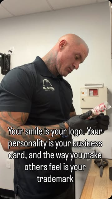 Your smile is your logo, your personality is your business card, and the way you make others feel Is