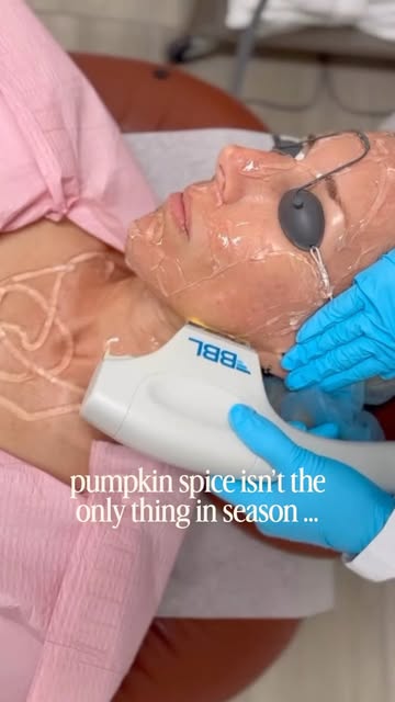 Pumpkin spice isn’t the only thing in season 🍂✨

Fall is the perfect time for IPL (Intense Pulsed L