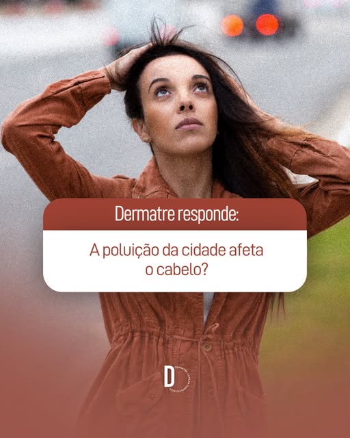 Sim. E o impacto pode ir além da sujeira que percebemos nos fios.

Partículas presentes no ar entram