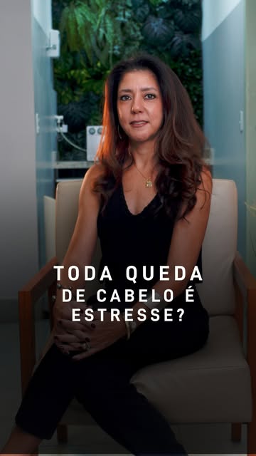 “É estresse.” Essa costuma ser uma das primeiras explicações quando o cabelo começa a cair.

O estre