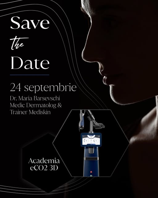Save the date ✨
🔔 Pe 7 septembrie sună clopoțelul și pentru Academia Mediskin.
Pe 24 septembrie, vă