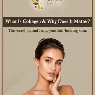 ✨ Collagen: Your Skin’s Secret Support System!

Collagen keeps your skin firm, smooth and elastic—bu