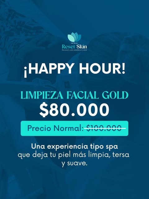 Beneficios de una Limpieza Facial Gold ⬇️

- Renovación celular: Higiene profunda y remoción de impu