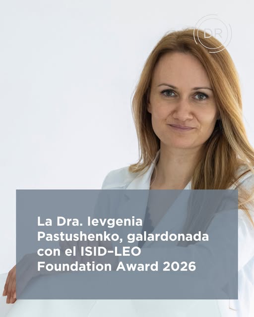La Prof. Ievgenia Pastushenko, responsable del Dermatology & Research Institute y profesora de la Un