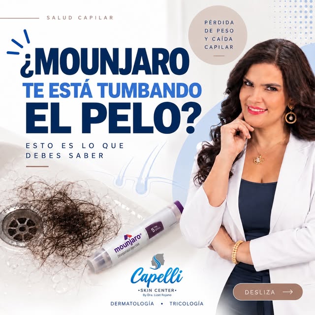¿Estás usando Mounjaro y se te está cayendo el pelo así? 😰

Esta cantidad de cabello puede asustar,