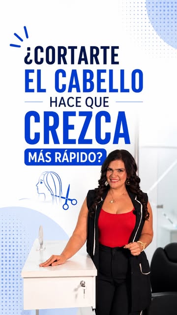 Si todavía crees que cortar el cabello hace que crezca más rápido, este video puede sorprenderte. 🤯