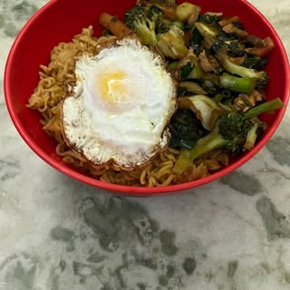 Stir fry with noodles!