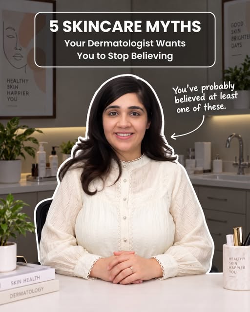 Not every skincare rule you’ve heard deserves a place in your routine.✨

More products don’t always 