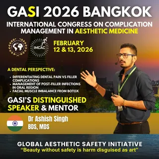 🇹🇭 GASI 2026 | Bangkok
Advancing safety in aesthetic medicine through global expertise.

🎓 Dr. As